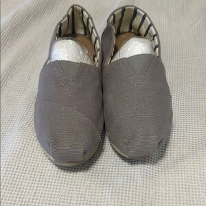 Toms Gray Espadrilles Slip-On Shoes